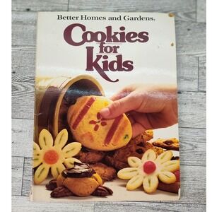 1980s Cookies for Kids Better Homes and Gardens Cookbook Vtg Softcover Recipes